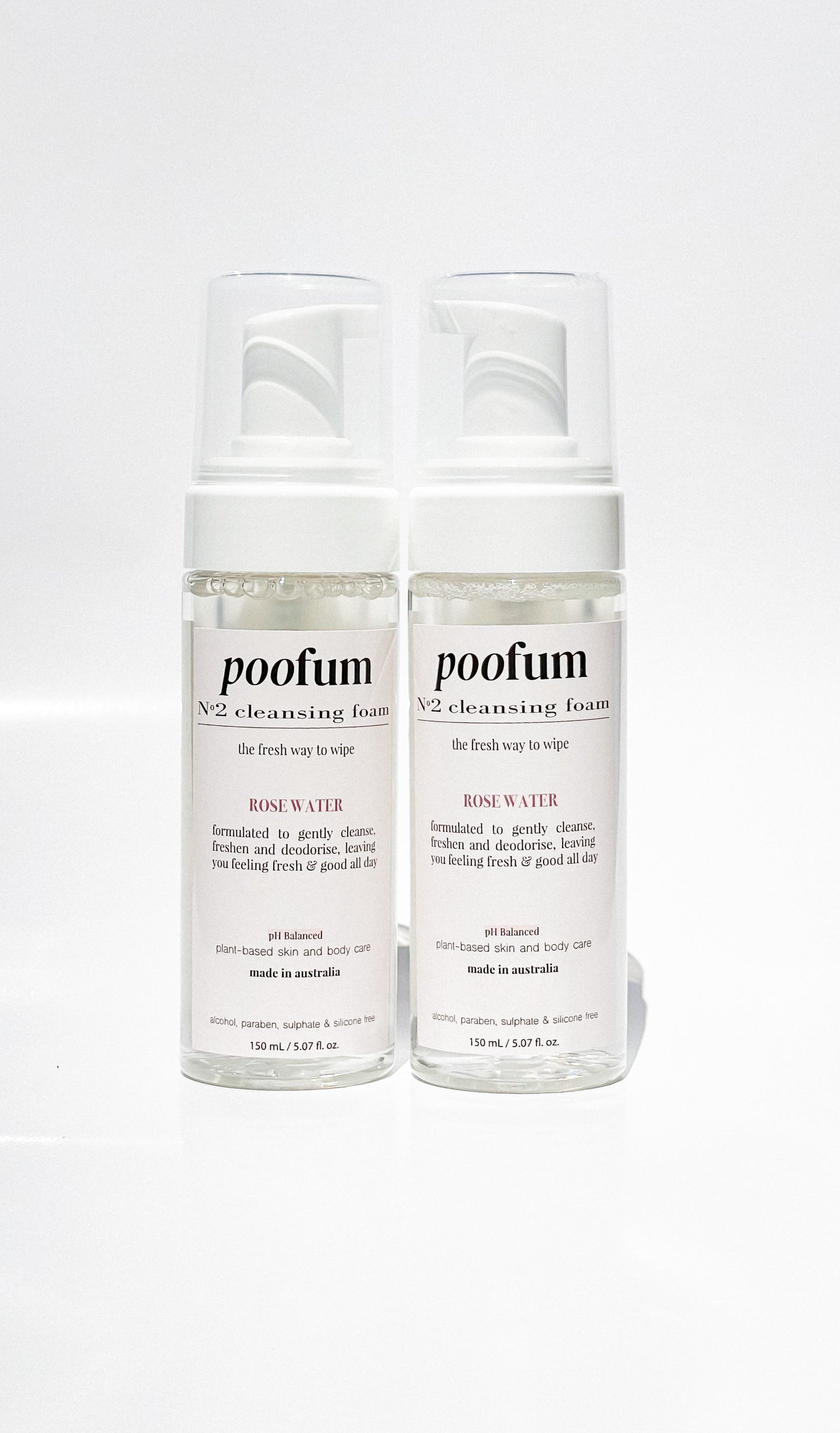 ROSE WATER đš N°2 cleansing foam | (150ml x 2 pack) + FREE MINI! đ