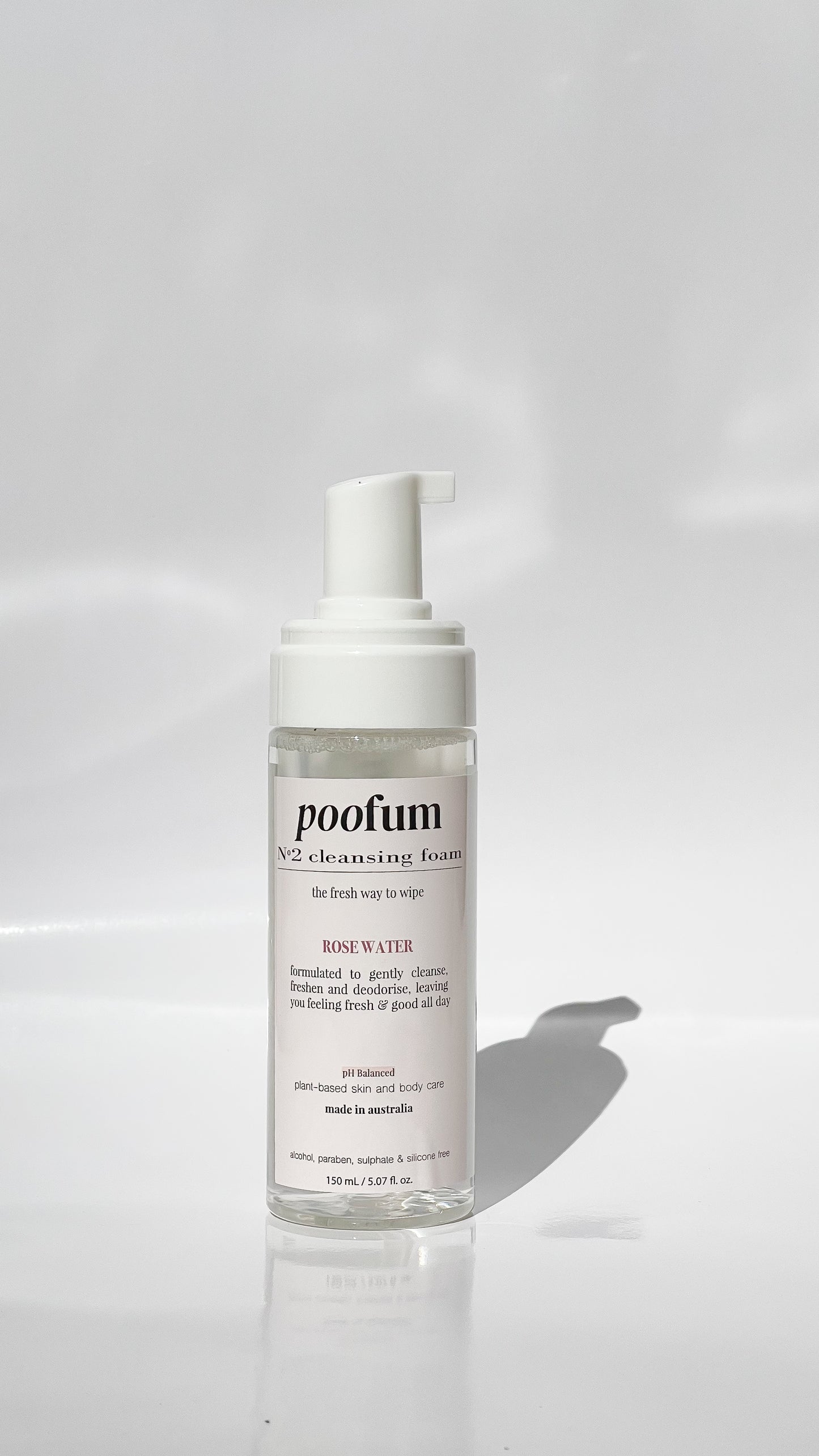 N°2 cleansing foam | the fresh way to wipe - ROSE WATER 🌹
